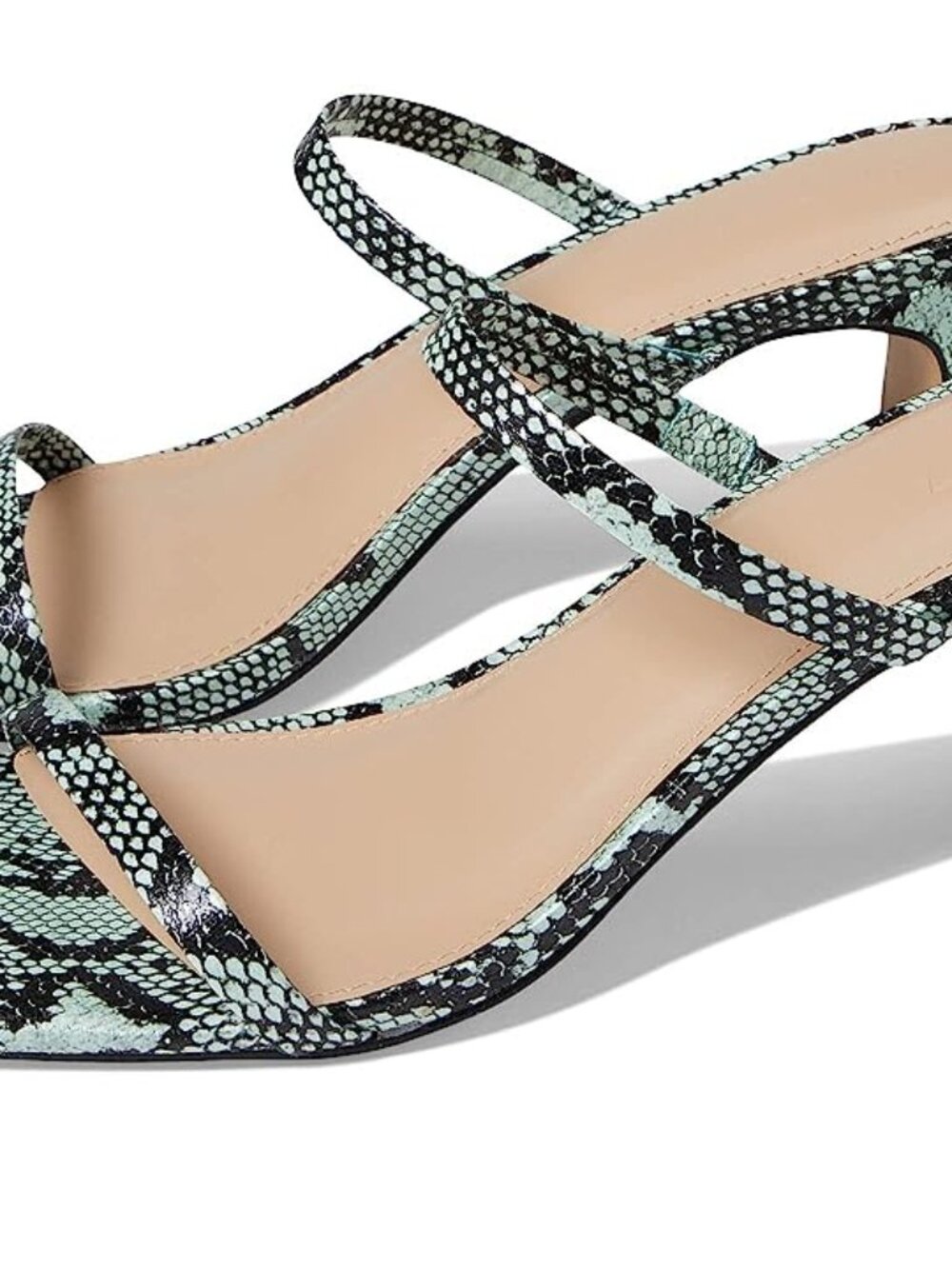 FARYL by Farylrobin Women's 14 Analisa Teal Snake New in Box 75% off Retail